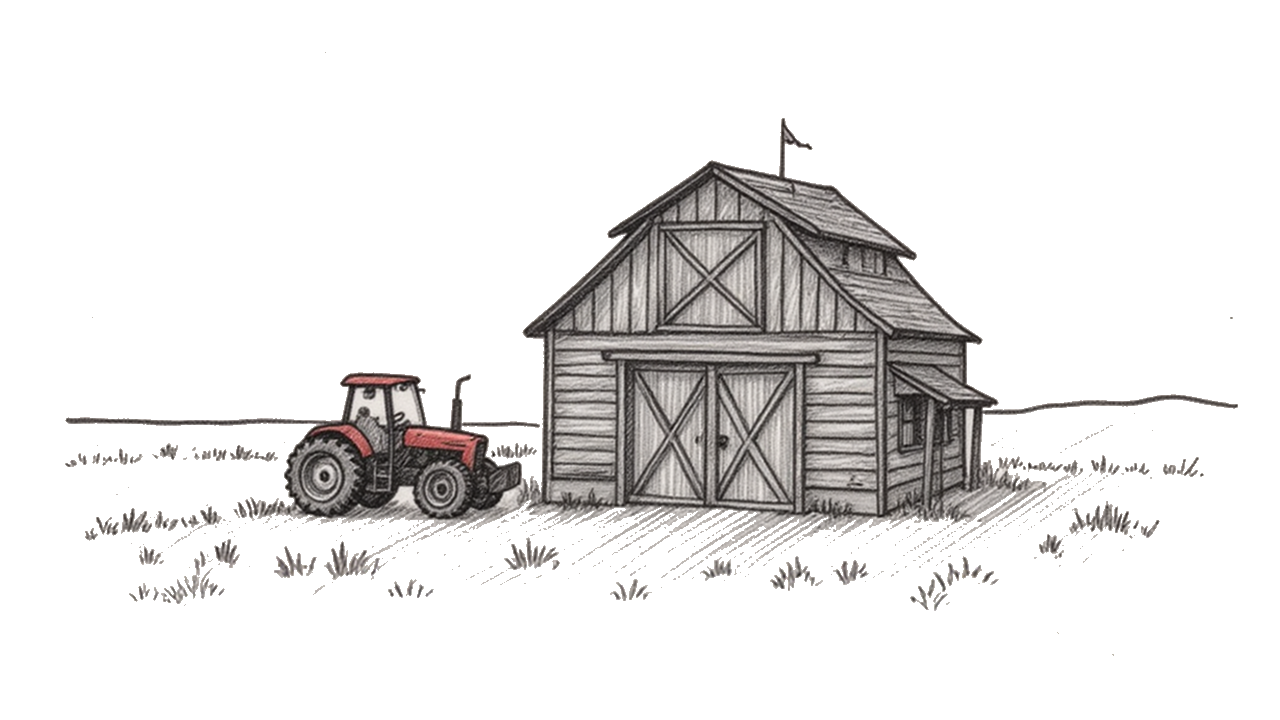 Viñeta editorial · sector agriculture